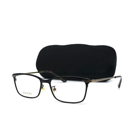NEW GUCCI GG1130OJ 001 TITANIUM BLACK AUTHENTIC EYEGLASSES FRAME - Picture 14 of 16